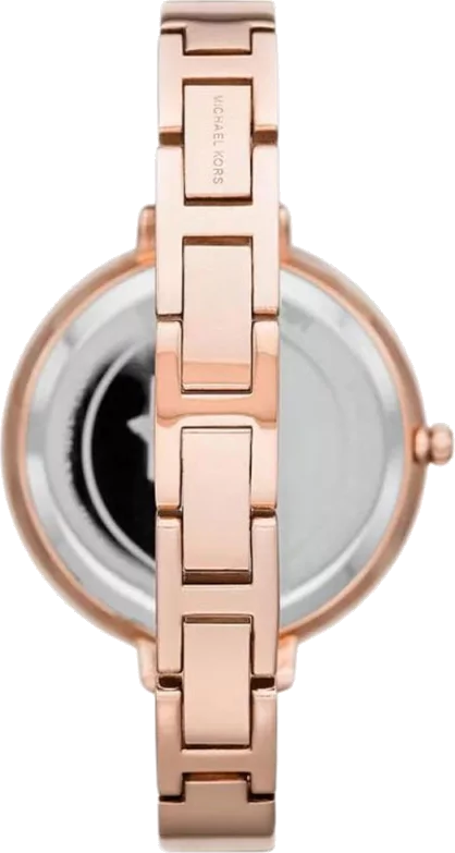 Michael Kors Charley Quartz Crystals Rose Gold Dial Rose Gold Steel Strap Watch For Women - MK4433 Buy Now By Michael Kors