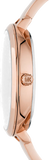 Michael Kors Charley Quartz Crystals Rose Gold Dial Rose Gold Steel Strap Watch For Women - MK4433 Buy Now By Michael Kors
