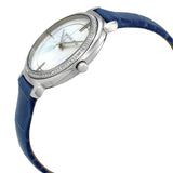 Michael Kors Cinthia Mother of Pearl Dial Blue Leather Strap Watch for Women - MK2661 Buy Now By Michael Kors
