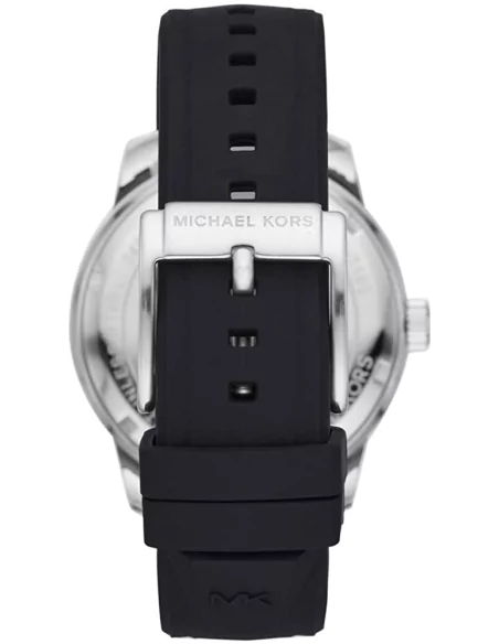 Michael Kors Cunningham Multifunction Blue Dial Black Rubber Strap Watch For Men - MK7160 Buy Now By Michael Kors