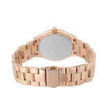 Michael Kors Mini Slim Runway Chronograph Quartz Rose Gold Dial Rose Gold Steel Strap Watch For Women - MK3205 Buy Now By Michael Kors