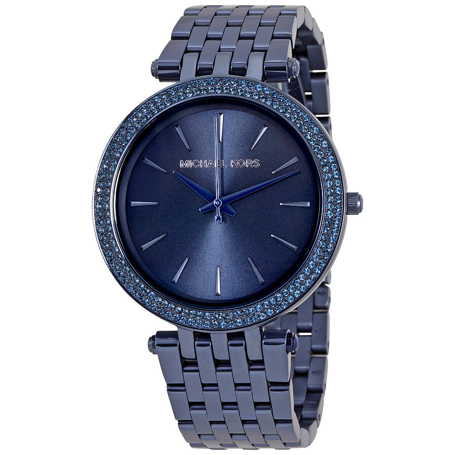 Michael Kors Darci Blue Dial Blue Steel Strap Watch for Women - MK3417 Buy Now By Michael Kors
