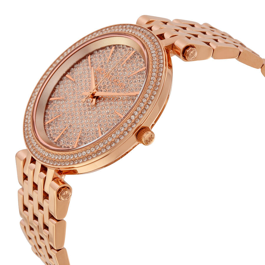 Michael Kors Skylar Rose Gold Dial Rose Gold Steel Strap Watch for Women - MK5868 Buy Now By Michael Kors