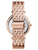 Michael Kors Darci Rose Gold Dial Rose Gold Steel Strap Watch for Women - MK3439 Buy Now By Michael Kors