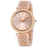 Michael Kors Darci Rose Gold Dial Two Tone Steel Strap Watch for Women - MK4327 Buy Now By Michael Kors