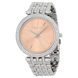 Michael Kors Darci Orange Dial Silver Stainless Steel Strap Watch for Women - MK3218 Buy Now By Michael Kors