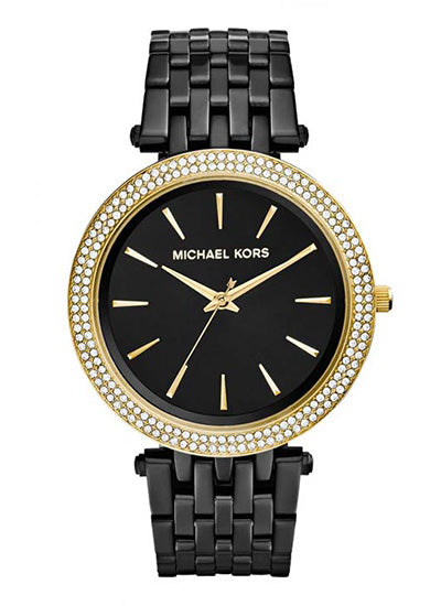 Michael Kors Darci Black Dial Black Steel Strap Watch for Women - MK3322 Buy Now By Michael Kors