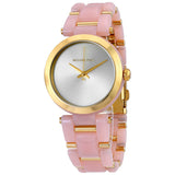 Michael Kors Delray Rose Gold Dial Pink Steel Strap Watch for Women - MK4316 Buy Now By Michael Kors