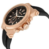 Michael Kors Dylan Black Dial Black Rubber Strap Watch for Men - MK8184 Buy Now By Michael Kors