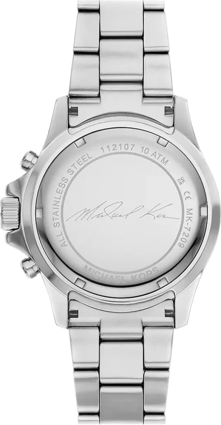 Michael Kors Everest Chronograph Black Dial Two Tone Steel Strap Watch For Women - MK7209 Buy Now By Michael Kors