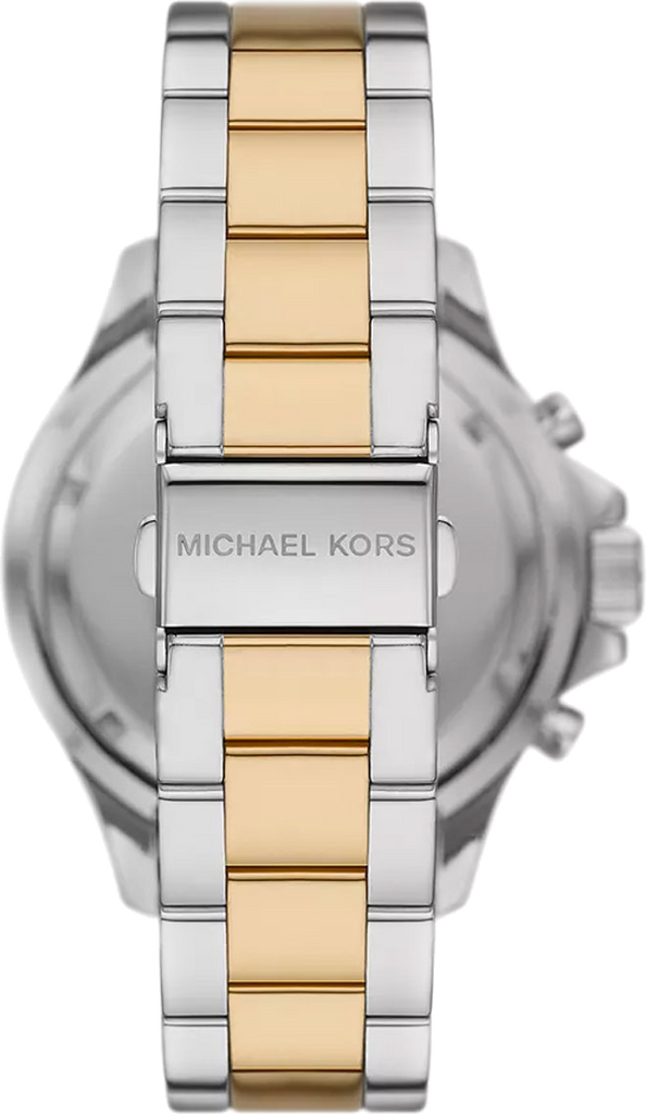Michael Kors Everest Chronograph Black Dial Two Tone Steel Strap Watch For Women - MK7209 Buy Now By Michael Kors