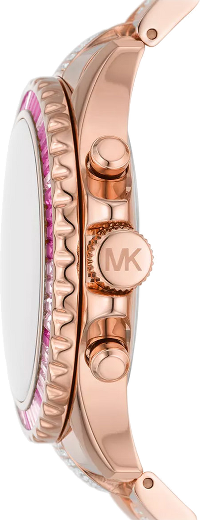 Michael Kors Everest Chronograph Rose Gold Dial Rose Gold Steel Strap Watch For Women - MK7211 Buy Now By Michael Kors