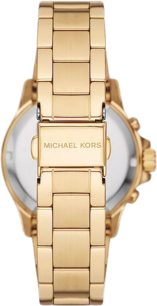 Michael Kors Everest Chronograph White Dial Gold Steel Strap Watch For Women - MK7212 Buy Now By Michael Kors