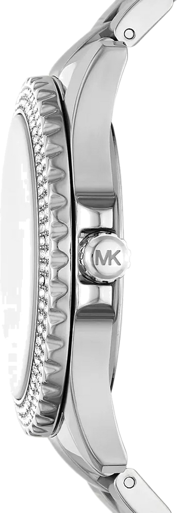 Michael Kors Everest Three hand Silver Dial Silver Steel Strap Watch For Women - MK7403 Buy Now By Michael Kors