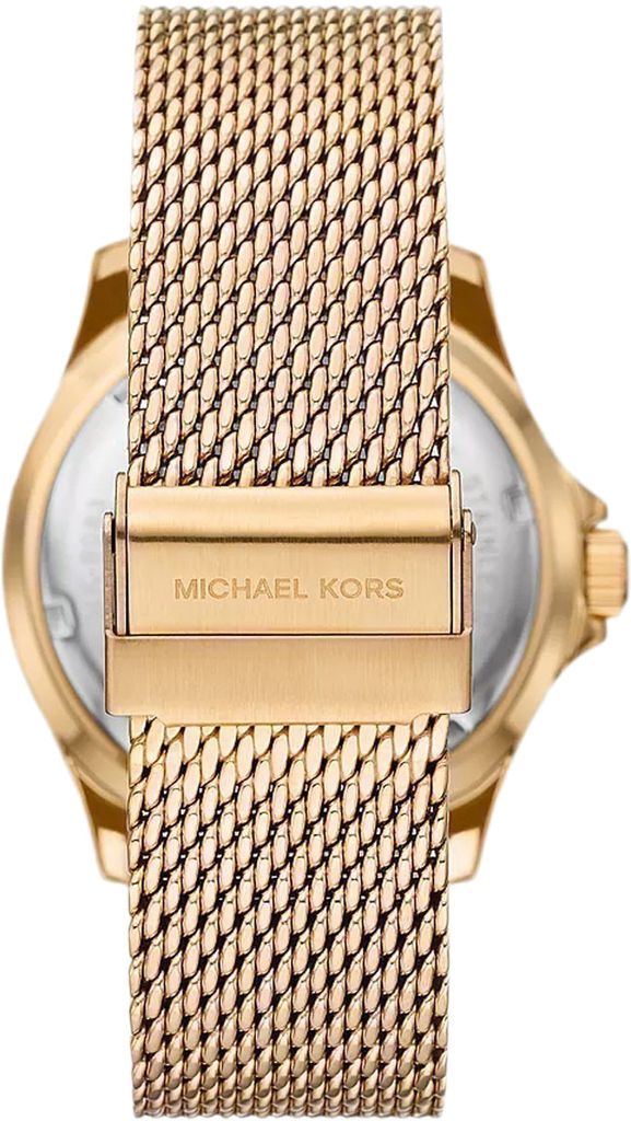 Michael Kors Everest Chronograph Gold Dial Gold Mesh Strap Watch For Men - MK9083 Buy Now By Michael Kors