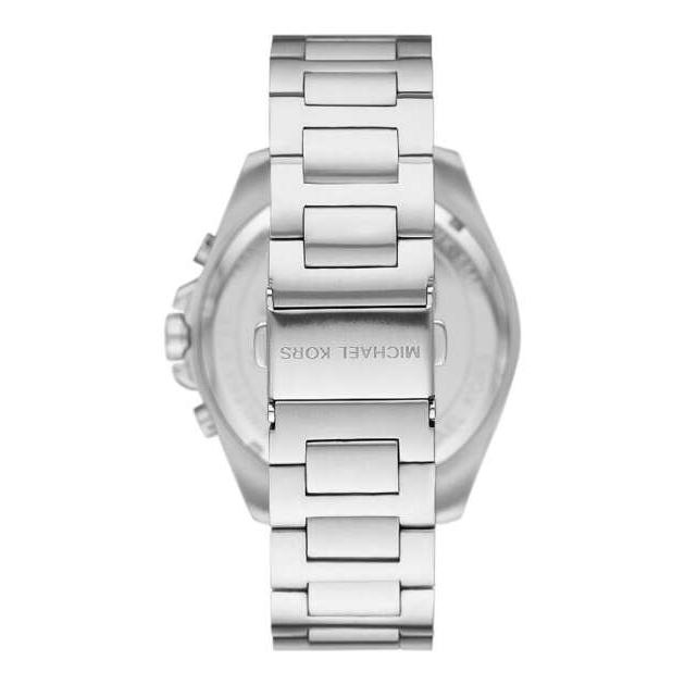 Michael Kors Brecken Chronograph Black Dial Silver Steel Strap Watch For Men - MK8847 Buy Now By Michael Kors