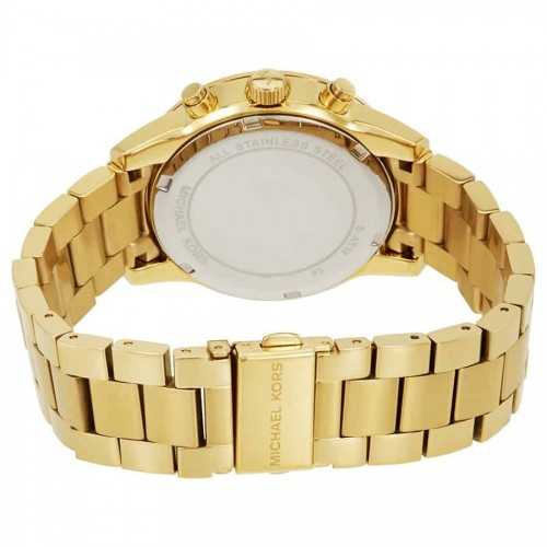 Michael Kors Ritz Gold Dial Gold Steel Strap Watch for Women - MK6356 Buy Now By Michael Kors