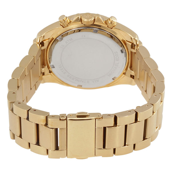 Michael Kors Runway Gold Dial Gold Steel Strap Watch for Women - MK5166 Buy Now By Michael Kors