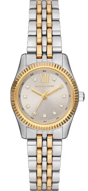Michael Kors Lexington Three-Hand Silver Dial Two Tone Steel Strap Watch for Women - MK4815 Buy Now By Michael Kors