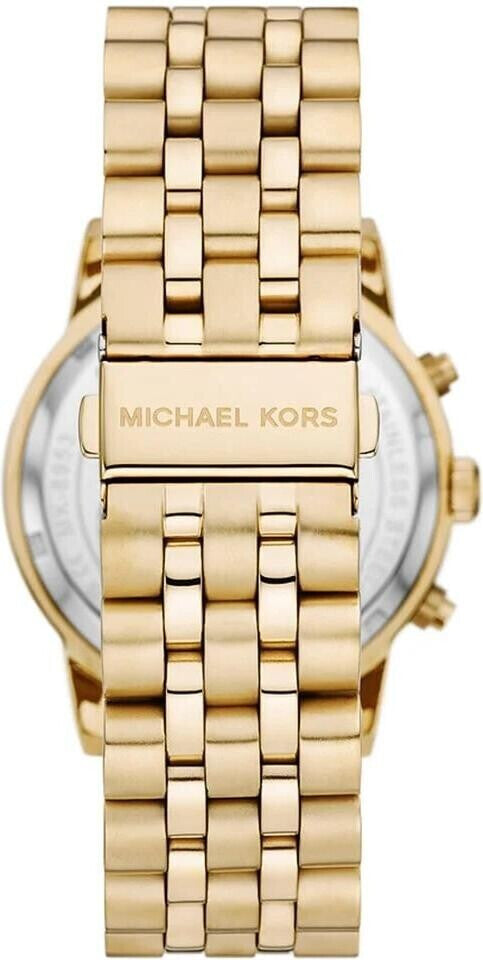 Michael Kors Hutton Chronograph Gold Dial Gold Steel Strap Watch For Men - MK8953 Buy Now By Michael Kors