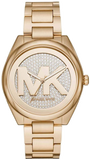 Michael Kors Janelle Quartz Gold Dial Gold Steel Strap Watch For Women - MK7088 Buy Now By Michael Kors