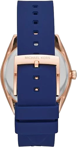 Michael Kors Janelle Three Hand Blue Dial Blue Rubber Strap Watch For Women - MK7140 Buy Now By Michael Kors