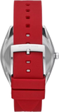 Michael Kors Janelle Three Hand Red Dial Red Rubber Strap Watch For Women - MK7144 Buy Now By Michael Kors