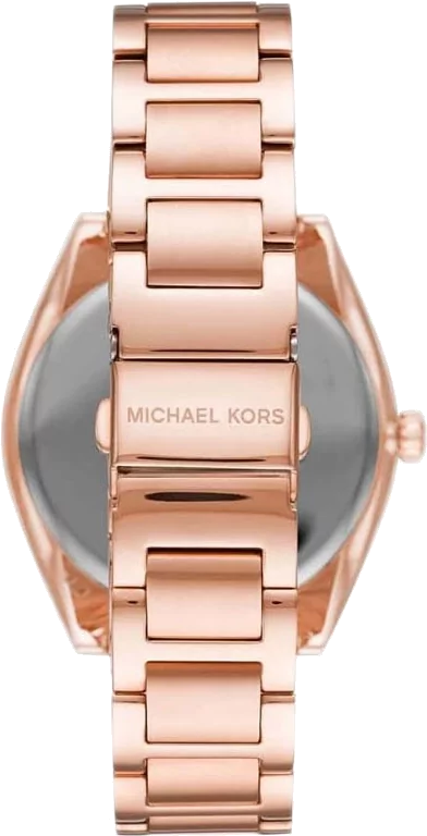 Michael Kors Janelle Quartz Crystals Rose Gold Dial Rose Gold Steel Strap Watch For Women - MK7312 Buy Now By Michael Kors