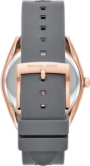 Michael Kors Janelle Three Hand Grey Dial Grey Rubber Strap Watch For Women - MK7314 Buy Now By Michael Kors