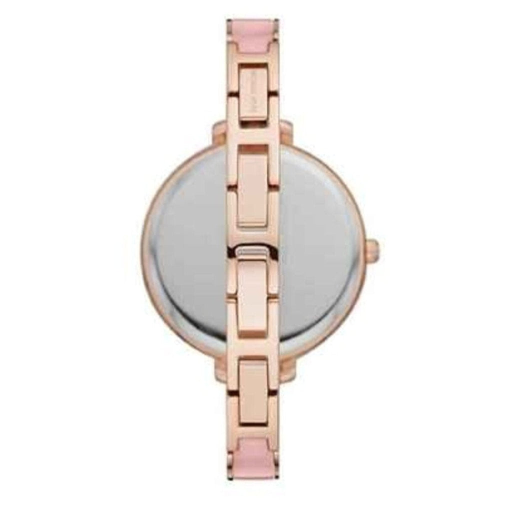Michael Kors Jaryn Analog Rose Gold Dial Pink Steel Strap Watch For Women - MK4545 Buy Now By Michael Kors