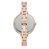 Michael Kors Jaryn Analog Rose Gold Dial Pink Steel Strap Watch For Women - MK4545 Buy Now By Michael Kors
