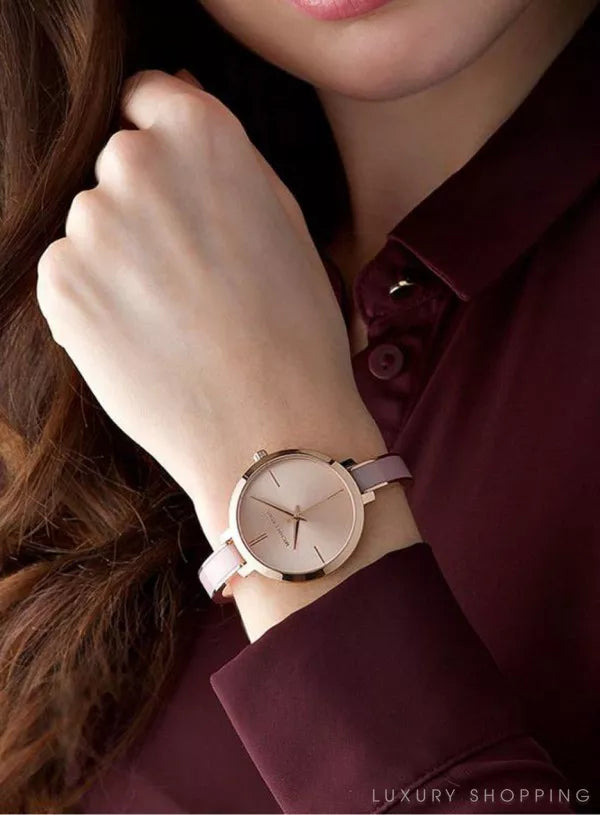 Michael Kors Jaryn Analog Gold Dial Pink Steel Strap Watch For Women - MK4343 Buy Now By Michael Kors