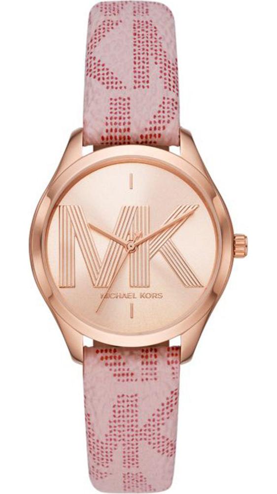 Michael Kors Jaycie Quartz Rose Gold Dial Pink Leather Strap Watch for Women - MK2879 Buy Now By Michael Kors