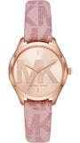 Michael Kors Jaycie Quartz Rose Gold Dial Pink Leather Strap Watch for Women - MK2879 Buy Now By Michael Kors
