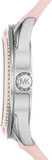 Michael Kors Jessa Quartz Silver Dial Pink Silicone Strap Watch For Women - MK7268 Buy Now By Michael Kors
