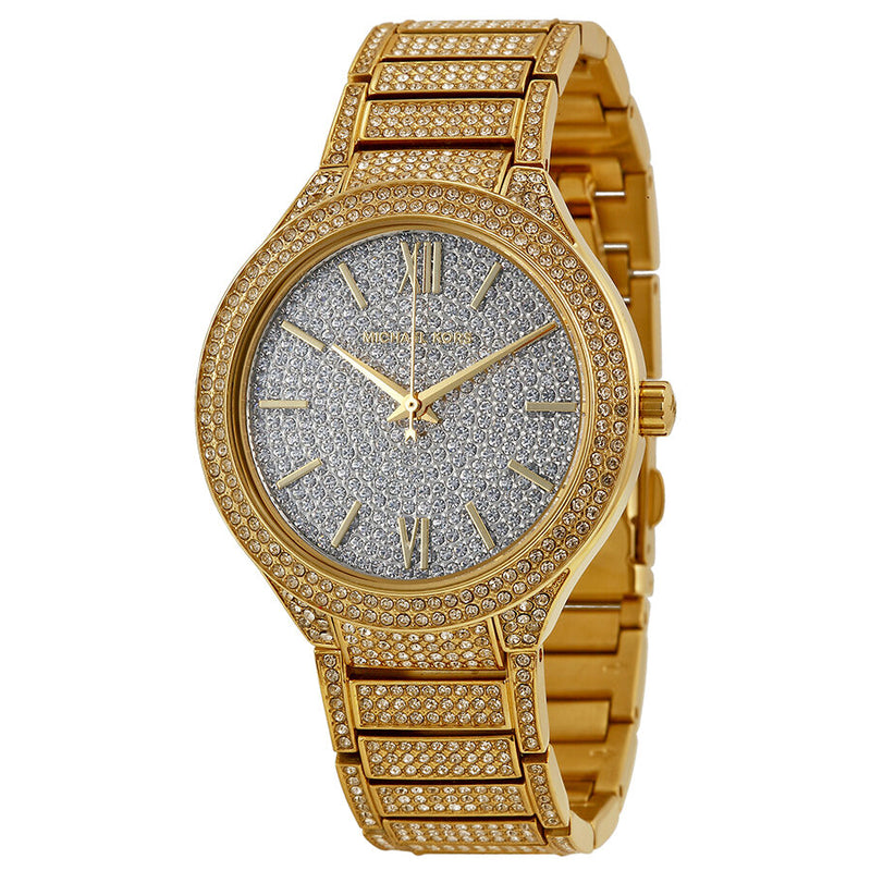 Michael Kors Kerry Crystals Gold Dial Gold Steel Strap Watch For Women - MK3360 Buy Now By Michael Kors