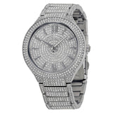 Michael Kors Kerry Crystal Pave Silver Dial Silver Steel Strap Watch For Women - MK3359 Buy Now By Michael Kors