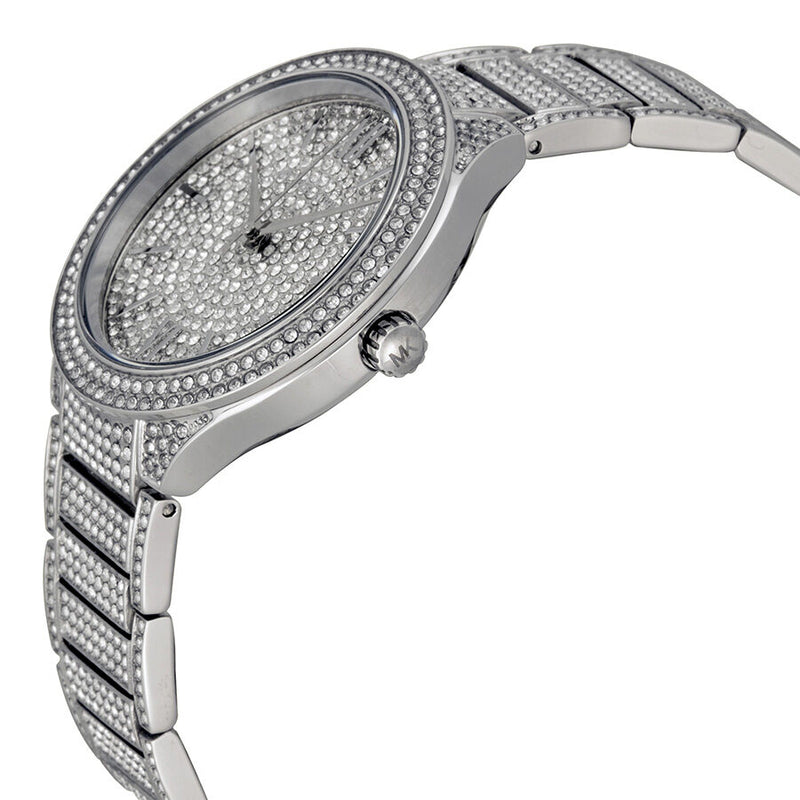 Michael Kors Kerry Crystal Pave Silver Dial Silver Steel Strap Watch For Women - MK3359 Buy Now By Michael Kors