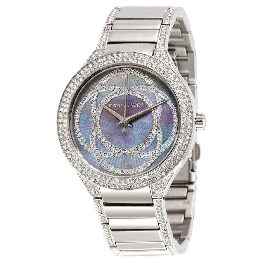 Michael Kors Kerry Mother of Pearl Dial Silver Strap Watch for Women - MK3480 Buy Now By Michael Kors
