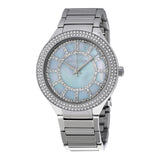 Michael Kors Kerry Mother of Pearl Dial Silver Stainless Steel Strap Watch for Women - MK3395 Buy Now By Michael Kors