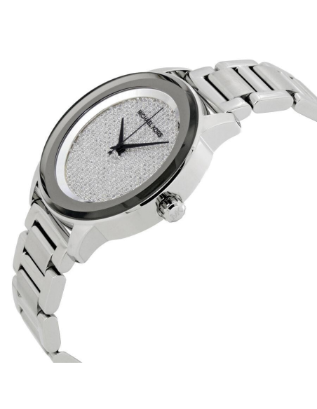 Michael Kors Kinley Diamond Pave Silver Dial Silver Steel Strap Watch for Women - MK5996 Buy Now By Michael Kors