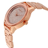 Michael Kors Kinley Rose Gold Dial Rose Gold Steel Strap Watch for Women - MK6210 Buy Now By Michael Kors