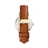 Michael Kors Catlin Champagne Dial Brown Leather Strap Watch for Women - MK2375 Buy Now By Michael Kors