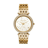 Michael Kors Darci White Dial Gold Steel Strap Watch for Women - MK3727 Buy Now By Michael Kors
