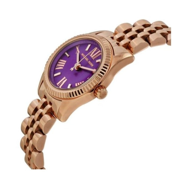 Michael Kors Lexington Quartz Pink Dial Rose Gold Steel Strap Watch For Women - MK3273 Buy Now By Michael Kors