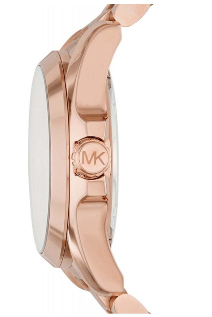 Michael Kors Bradshaw Rose Gold Dial Rose Gold Steel Strap Watch for Women - MK6437 Buy Now By Michael Kors