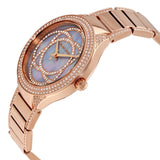 Michael Kors Kerry Purple Dial Rose Gold Stainless Steel Strap Watch for Women - MK3482 Buy Now By Michael Kors