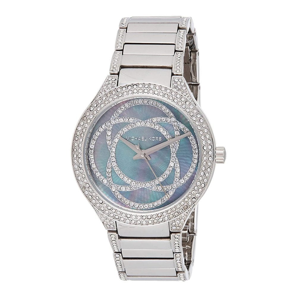 Michael Kors Kerry Mother of Pearl Dial Silver Strap Watch for Women - MK3480 Buy Now By Michael Kors