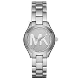 Michael Kors Mini Slim Runway Silver Dial Silver Steel Strap Watch for Women - MK3548 Buy Now By Michael Kors