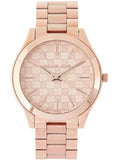 Michael Kors Runway Rose Gold Dial Rose Gold Steel Strap Watch for Women - MK3336 Buy Now By Michael Kors
